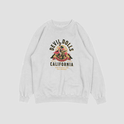 (NEW) Devil Doll Vintage Crewnecks