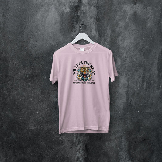 (NEW) We Live in the Heat T-shirt