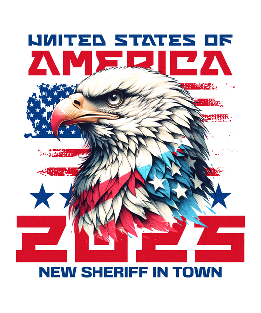 DTF TRANSFER New Sheriff for T-Shirts & Hoodie